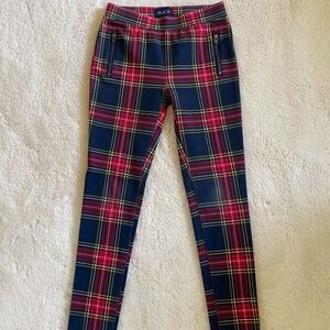 Children’s Place Red and Green Plaid Pants